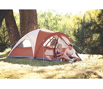 テント・タープ Coleman 4-Person Evanston Tent Amazon.co.jp: Coleman US Model SCREENED 4-PERSON EVANSTON